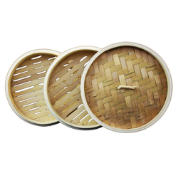 Bamboo Steamer Set - 10"