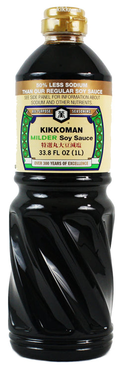 Milder Soy Sauce - Kikkoman - 33.8oz