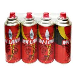 Butane Gas - 4 Canisters