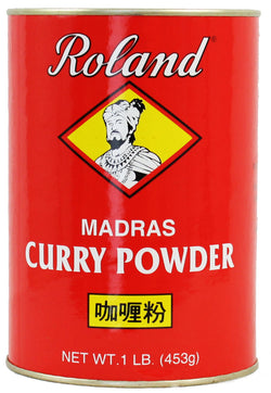Madras Curry Powder (Mild) - Roland - 16oz