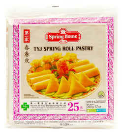 Spring Home TYJ Springroll Wrappers 8" - 25sht