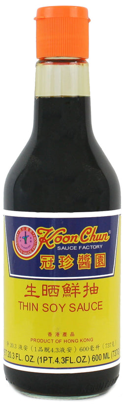 Thin Soy Sauce - Koon Chun - 20.3 oz