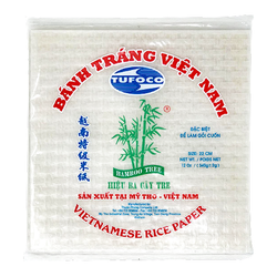 Rice Paper (Square 22cm) - Bamboo Tree - 12oz