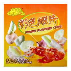 Yu Yee Colored Shrimp Chips - 5LB