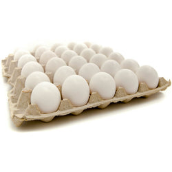 Extra Large Loose White Eggs - 15 Dozen Case