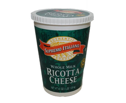 Ricotta Cheese - Supremo - 3 lb