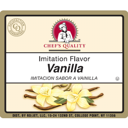 Vanilla Extract (Imitation) - Chef's Quality - 32oz