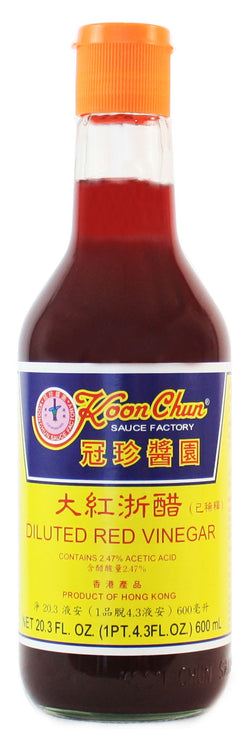 Koon Chun Red Vinegar - 20.3oz