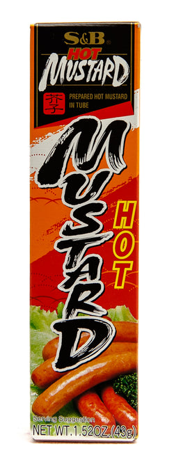 S&B Hot Mustard Paste - 1.52oz Tube
