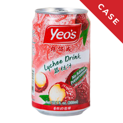 Yeo's Lychee Drink - 24x10.1oz Case