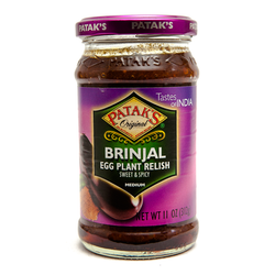 Brinjal Eggplant Relish - Patak's - 11oz