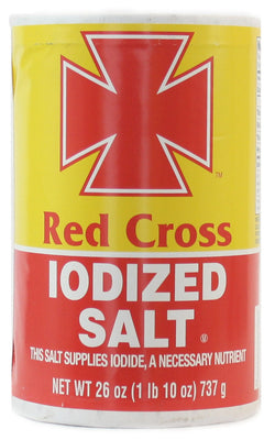Iodized Salt - Red Cross - 26oz