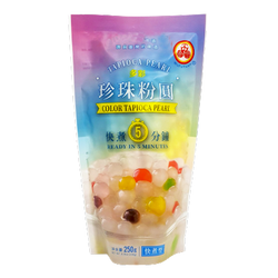 WuFuYuan Multi Color Tapioca Pearls - 8.8oz