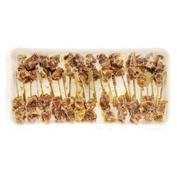 Beef Satay Skewers - 100 Count Case