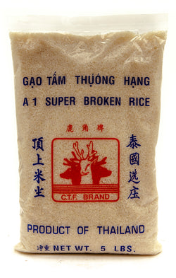 Deer Brand Broken Rice - 5 lb