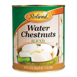 Roland Sliced Water Chestnuts - 29oz