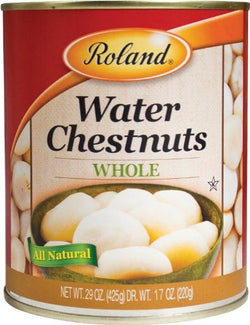 Roland Whole Water Chestnuts - 29oz Can