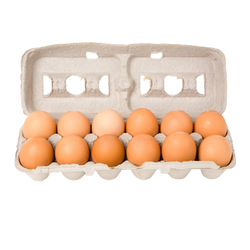 Large Brown Eggs - 1 dozen