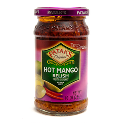 Patak's Hot Mango Relish - 10oz