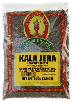 Caraway Seed (Kala Jera) - Laxmi - 100g