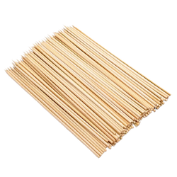 Bamboo Skewers 10"x2.5 mm - 100 ct