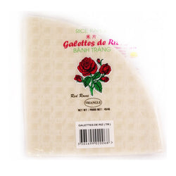 Rice Paper (Triangle) - Red Rose - 12oz