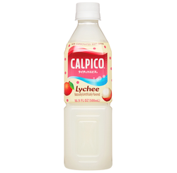 Calpis Lychee Flavored Calpico Soft Drink - 16.9oz