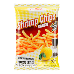 Yuzu Black Pepper Shrimp Chips - Calbee - 3.3oz