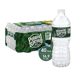 Poland Spring Water - 40x16.9 oz Case