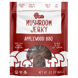 Mushroom Jerky (Applewood BBQ) - Pan's - 2.2oz