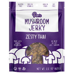 Mushroom Jerky (Zesty Thai) - Pan's - 2.2oz