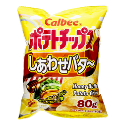Calbee Honey Butter Potato Chips - 2.8oz