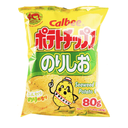 Calbee Seaweed & Salt Potato Chips - 2.8oz