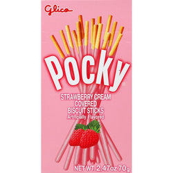 Glico Pocky Strawberry Biscuit Sticks - 2.46oz