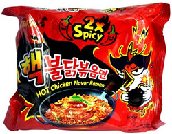 Samyang 2x Extremely Spicy Hot Chicken Flavor Instant Ramen - 5 Pack