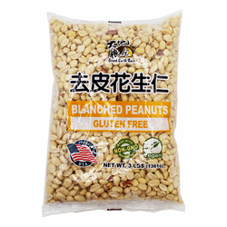 Grand Earth Barn Blanched Peanuts - 3 lb