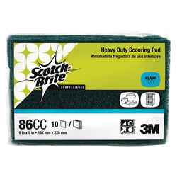 Green Scrubbing Pads - 10 ct