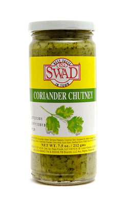 SWAD Coriander Chutney - 7.5oz