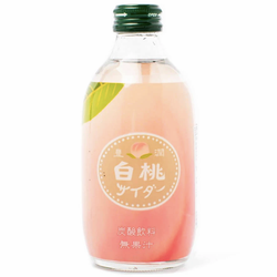 White Peach Soda - Tomomasu - 10.14oz