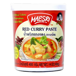Red Curry Paste - Maesri - 14oz