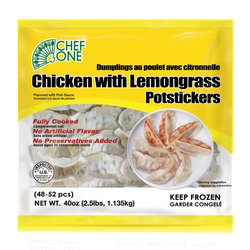 Chef One Chicken Lemongrass Dumplings - 40oz