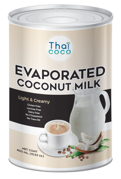 Evaporated Coconut Milk - Thai Coco - 13.5oz