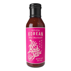 Spicy Korean BBQ Sauce - We Rub You - 15oz