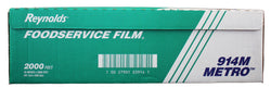 Reynolds 18" Plastic Wrap #914 - 2000 Feet