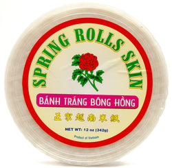 Rice Paper (Round 22cm) - Red Rose - 12oz