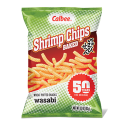 Calbee Wasabi Flavored Shrimp Chips - 3.3oz