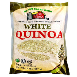 Grand Earth Barn Organic White Quinoa - 2lb
