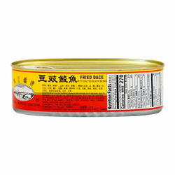 Fried Dace with Salted Black Beans - PRB - 227g
