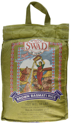 SWAD Brown Basmati Rice - 10lb