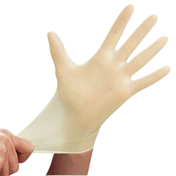 Latex Gloves Large (Powder Free) - Safeguard - 100ct